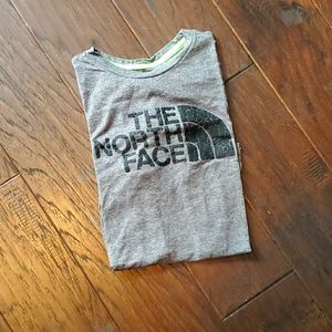 Size small north face tshirt and NF shorts